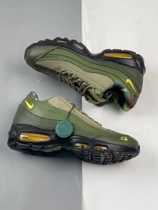 Nike Other - Air Cushion Running Sneakers Grey/Volt. Athletic sneakers featuring visible air